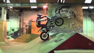 Graham Jarvis training at The Works skate park Leeds [upl. by Winny]