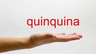 How to Pronounce quinquina  American English [upl. by Portwine448]