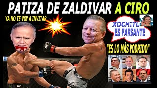 Patiza a Ciro Sin Piedad ArturoZaldivar Xochitl es quotlo más Podrido de la Políticaquot [upl. by Elaina]