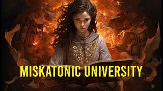 Miskatonic University An Epicenter of Eerie Lore not exactly Hogwarts [upl. by Anatlus]