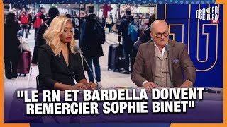 Livre Bardella  quotLe meilleur agent de communication de Bardella cest Sophie Binetquot tacle Marty [upl. by Bonaparte]