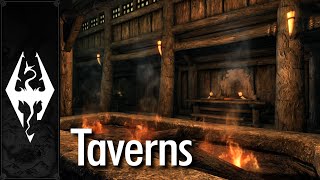 Skyrim  Music amp Ambience  Taverns [upl. by Kcirtapnhoj]