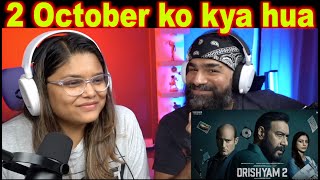 Drishyam 2 OFFICIAL TRAILER Reaction  The S2 Life [upl. by Bertha]