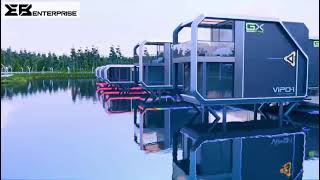 The quotcapsemble homequot EB Prefabricated Space house prefab home lineup [upl. by Regen355]