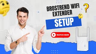 brostrend wifi extender setup [upl. by Anzovin]