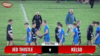 PEEBLES SEVENS 2024  U16 FINAL HIGHLIGHTS  JED THISTLE v KELSO 2824 [upl. by Nnairahs]