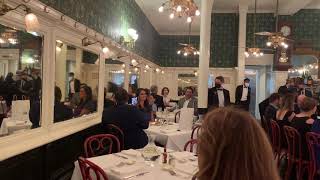 Galatoires in New Orleans singing “Happy Birthday” throughout the Restaurant [upl. by Schott861]