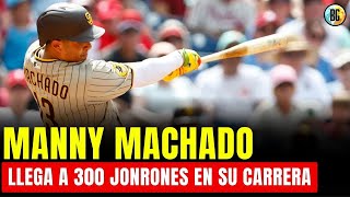 MANNY MACHADO PEGA SU HR 300  Béisbol Global [upl. by Tiphane]