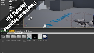 UE4  Tutorial  Importing uasset Files [upl. by Einhpets]