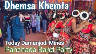 Dhemsa Khemta \\ Koraputia old kemta Baja \\ Panchada Band Party \\Damanjodi mines Dhemsa video 2024 [upl. by Lyret]