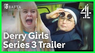 TRAILER  BAFTAWINNING Derry Girls  Series 3  Channel 4 Comedy [upl. by Menzies]