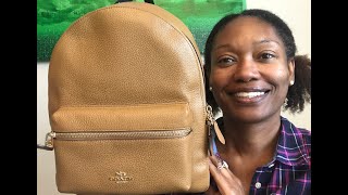 Coach Backpack Review  Coach Outlet [upl. by Ainot]