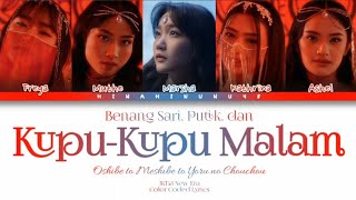 JKT48  Benang Sari Putik dan KupuKupu Malam  Color Coded Lyrics INAENG New Era Ver [upl. by Anahpets757]