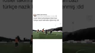 Valentin Rosier küfür ediyor Beşiktaş shorts [upl. by Wertz]