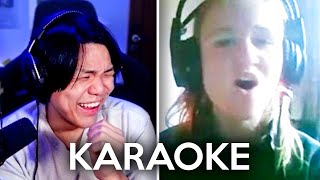 hice karaoke con seguidores 😂 [upl. by Nylhsa]