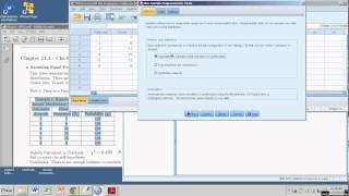 ChiSquared Goodness of Fit Test with SPSS  Equal Probabilities [upl. by Nies715]