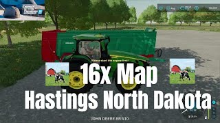 Now This Is A Big Map Fs22 Hastings North Dakota Ep 1 [upl. by Burgener79]