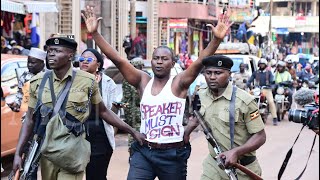 Uganda protests Youth Minister Balam Barugahara says President Museveni willing to meet protesters [upl. by Yellek211]