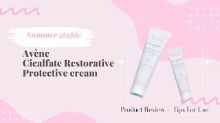 AveneUSA Why my family loves Cicalfate Restorative Protective Cream [upl. by Anauqat367]