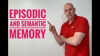 Episodic and Semantic Memory by TeacherToolkit [upl. by Yekcir]