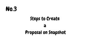 Creating a proposal by using a governance protocol A Comprehensive guide [upl. by Bradley445]