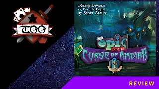 Tiny Epic Pirates Curse of Amdiak Expansion Review [upl. by Eseneg954]