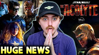 TITANS SEASON 4 News  BIG DCTV Crossover DCs Leadership STAR WARS News DAREDEVIL amp MORE [upl. by Alikahs]