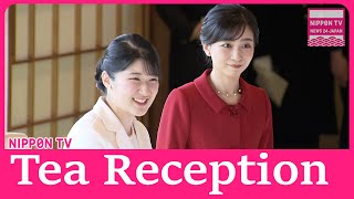 Princess Aiko joins first tea reception at Imperial Palace in 5 years [upl. by Pomeroy]