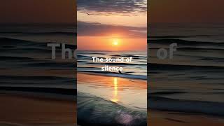 The real sound of silence sound of Silence music peace mustsee [upl. by Noved]