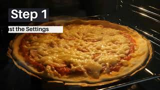 How to make pizza in LG Microwave oven with convection mode [upl. by Stamata424]