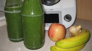 Thermomix TM 5  Grüner Smoothie mit Feldsalat und Co [upl. by Cheffetz]