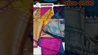 Mangalagiri pure Pattu by pattu ikkat sareesMangalagiri double weaving sarees pure [upl. by Ylliw]