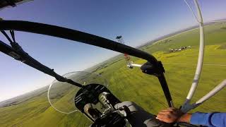 Aerolite 103 what an amazing airplane short take off with 10 degrees of flaps [upl. by Herod505]