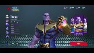 Thanos SNAP THE GAME  MARVEL SUPER WAR  ALL SKIN [upl. by Neelat132]