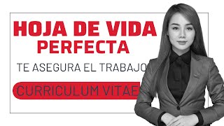 😎 HOJA DE VIDA Muy FÁCIL en Word  Hacer un CURRICULUM VITAE PARA DESTACAR en 2023 en Word [upl. by Aihsram]