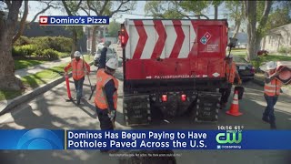 Dominos Pizza Paying To Have Roads Paved In The United States [upl. by Gibe753]