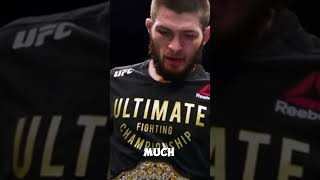 Khabib Nurmagomedov I Have Everything 🌟shorts viralshorts history  khabib boxingUFC [upl. by Arelc]