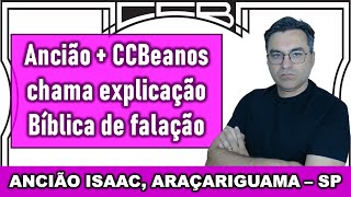 Ancião Manda Cooperadores ir direto para a Profecia  Vídeo Parte 1  Isaac Araçariguama SP [upl. by Ellecrag]