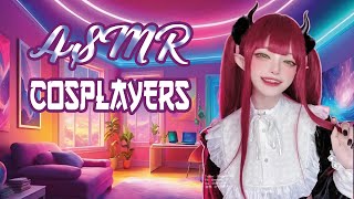 ASMR VARIAS COSPLAYERS asmr cosplay cosplayers susurros [upl. by Eilhsa]