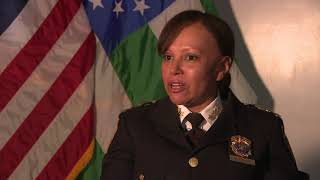 Hispanic woman 1st 3star Chief in NYPD [upl. by Norvell]