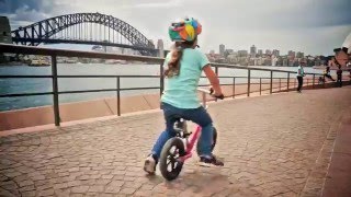 Cruzee Balance Bike Adventures Toddlers Roll in Sydney Australia [upl. by Fabron]