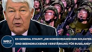 PUTINS KRIEG ExGeneral staunt quotDie nordkoreanischen Soldaten sind beeindruckende Verstärkungquot [upl. by Eiluj]