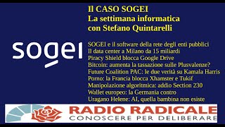 Il caso Sogei la settimana informatica con Stefano Quintarelli [upl. by Anomis]