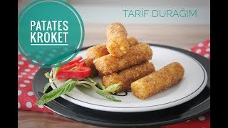 ÇITIR ÇITIR EV YAPIMI PATATES KROKET 🔝💯 [upl. by Gearalt852]