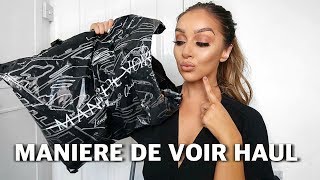 MANIERE DE VOIR HAUL  amp Tryon [upl. by Harty]