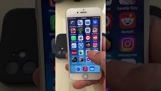 iphone7 on ios 1442 shorts shortvideo apple iphone7 ios14 [upl. by Lopes901]