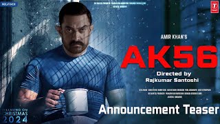 Aamir Khan New Movie AK56  Announcement Teaser  Rajkumar Santoshi  24 Dec 2024 [upl. by Susette94]