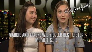 Maddie and Mackenzie Ziegler BEST Sister Moments [upl. by Sidalg]