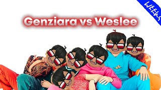 Weslee vs Genziara Hosted by Sandrtuek amp Ptyś [upl. by Salohcin]