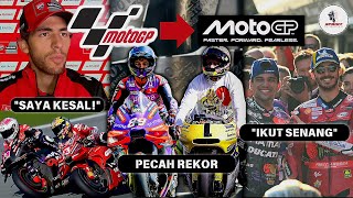 Juara Dunia Martin Pecahkan Rekor Rossi💥Enea Kesal Espargaro Bantu Martin🔥Resmi MotoGP Ganti Logo🏁 [upl. by Jeanne]